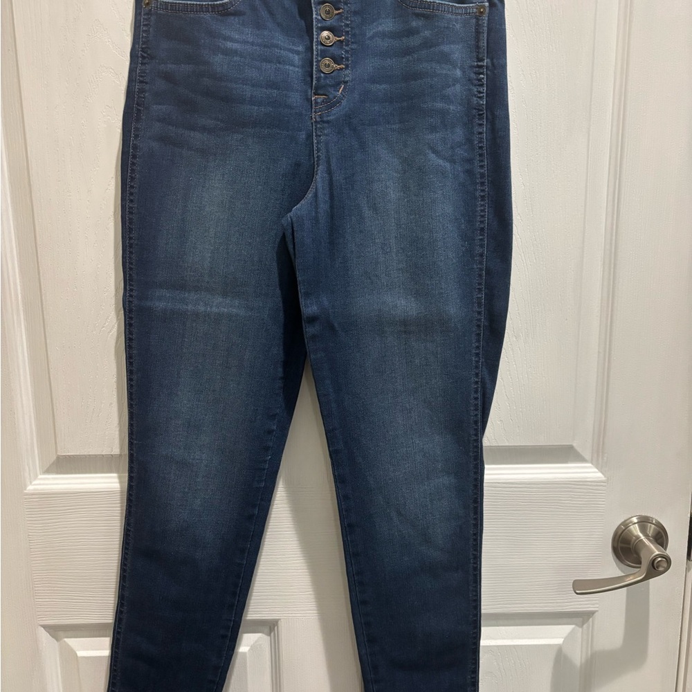 Ella Moss Blue High Rise Jeans